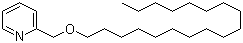 结构式 CAS# 1228182-56-6, 2-[(十八烷氧基)甲基]吡啶