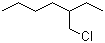 structure of CAS# 123-04-6, 3-(Chloromethyl)heptane;2-Ethylhexylchloride; Isooctylchloride