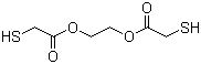 structure of CAS# 123-81-9, Glycol dimercaptoacetate;Ethylene glycol bisthioglycolate; Ethylene glycol bis(mercaptoacetate); Mercaptoacetic acid 1,2-ethanediyl ester