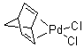 Norbornadiene palladium dichloride molecular structure (CAS 12317-46-3)