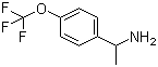 structure of CAS# 123195-23-3, 1-(4-Trifluoromethoxyphenyl)ethylamine;1-[4-(Trifluoromethoxy)phenyl]ethanamine