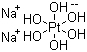 structure of CAS# 12325-31-4, Disodium hexahydroxoplatinate