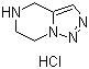 structure of CAS# 123308-28-1, 4,5,6,7-Tetrahydro-[1,2,3]triazolo[1,5-a]pyrazine hydrochloride