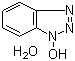 1-Hydroxybenzotriazole hydrate molecular structure (CAS 123333-53-9)