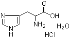 structure of CAS# 123333-71-1, DL-Histidine monohydrochloride monohydrate