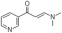 (E)-3-(Dimethylamino)-1-(pyridin-3-yl)prop-2-en-1-one molecular structure (CAS 123367-26-0)