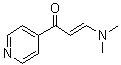 structure of CAS# 123367-27-1, (E)-3-(Dimethylamino)-1-(pyridin-4-yl)prop-2-en-1-one