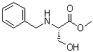 结构式 CAS# 123639-56-5, N-苄基-L-丝氨酸甲酯