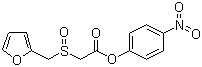 structure of CAS# 123855-55-0, 4-Nitrophenyl 2-(furfurylsulfinyl)acetic acid ;p-Nitrophenyl 2-(furfurylsulfinyl)acetate