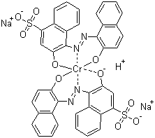Acid Blue 161 molecular structure (CAS 12392-64-2)