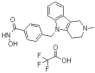 Tubastatin A trifluoroacetate molecular structure (CAS 1239262-52-2)