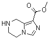 结构式 CAS# 1239953-14-0, 5,6,7,8-四氢-咪唑并[1,5-a]吡嗪-1-羧酸甲酯