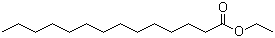 structure of CAS# 124-06-1, Ethyl myristate;Ethyl tetradecanoate