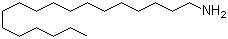 structure of CAS# 124-30-1, Octadecanamine;Stearylamine