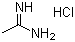 Acetamidine hydrochloride molecular structure (CAS 124-42-5)