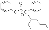 2-乙基己基二苯基磷酸酯分子结构 (CAS 1241-94-7)