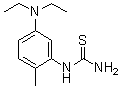 structure of CAS# 1241428-52-3, N-[5-(Diethylamino)-2-methylphenyl]thiourea;(5-Diethylamino-2-methylphenyl)thiourea