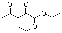 1,1-二乙氧基-2,4-戊二酮分子结构 (CAS 124237-06-5)