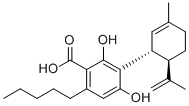 大麻二醇酸分子结构 (CAS 1244-58-2)
