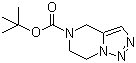 结构式 CAS# 1245782-69-7, 6,7-二氢-[1,2,3]三唑并(1,5-a)吡嗪-5(4H)-甲酸叔丁酯