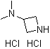 structure of CAS# 124668-49-1, 3-(Dimethylamino)azetidine dihydrochloride;N,N-Dimethylazetidin-3-amine dihydrochloride