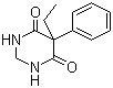 结构式 CAS# 125-33-7, 扑米酮; 5-乙基-5-苯基-二氢-4,6(1H,5H)-嘧啶二酮