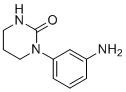 structure of CAS# 1250772-67-8, 1-(3-Aminophenyl)-1,3-diazinan-2-one