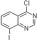 结构式 CAS# 125096-73-3, 4-氯-8-碘喹唑啉