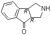 结构式 CAS# 1251008-65-7, (3aR,8aR)-1,3,3a,8a-四氢茚并[1,2-c]吡咯-8(2H)-酮