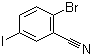 结构式 CAS# 1252046-13-1, 2-溴-5-碘苯腈
