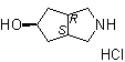 structure of CAS# 1256240-40-0, (3aalpha,5beta,6aalpha)-Octahydrocyclopenta[c]pyrrol-5-ol hydrochloride (1:1)