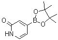 structure of CAS# 1256358-90-3, 4-(4,4,5,5-Tetramethyl-1,3,2-dioxaborolan-2-yl)-2(1H)-pyridinone