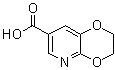 结构式 CAS# 1256818-31-1, 2,3-二氢-1,4-二恶英并[2,3-b]吡啶-7-羧酸