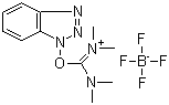 structure of CAS# 125700-67-6, 2-(1H-Benzotriazole-1-yl)-1,1,3,3-tetramethyluronium tetrafluoroborate;O-Benzotriazol-1-yl-N,N,N',N'-tetramethyluronium tetrafluoroborate; TBTU