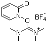结构式 CAS# 125700-71-2, 2-(2-吡啶酮-1-基)-1,1,3,3-四甲基脲四氟硼酸盐