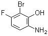 structure of CAS# 1257535-00-4, 6-Amino-2-bromo-3-fluorophenol
