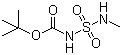 tert-Butyl N-(methylsulfamoyl)carbamate molecular structure (CAS 125987-94-2)