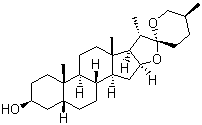 Sarsasapogenin molecular structure (CAS 126-19-2)