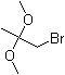 structure of CAS# 126-38-5, Bromoacetone dimethyl ketal;1-Bromo-2,2-dimethoxypropane