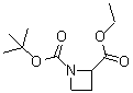 structure of CAS# 1260639-22-2, 1,2-Azetidinedicarboxylic acid 1-(1,1-dimethylethyl) 2-ethyl ester