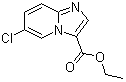 结构式 CAS# 1260797-60-1, 6-氯咪唑并[1,2-a]吡啶-3-羧酸乙酯