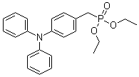 结构式 CAS# 126150-12-7, 4-(二苯基氨基)苄基膦酸二乙酯