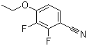 结构式 CAS# 126162-96-7, 4-乙氧基-2,3-二氟苯腈