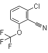 结构式 CAS# 1261779-40-1, 2-氯-6-(三氟甲氧基)苯甲腈