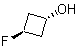 structure of CAS# 1262278-60-3, trans-3-Fluorocyclobutanol