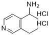 structure of CAS# 1263378-92-2, 5,6,7,8-Tetrahydroisoquinolin-5-amine dihydrochloride