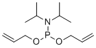 structure of CAS# 126429-21-8, Diallyl N,N-diisopropylphosphoramidite;N-bis(prop-2-enoxy)phosphanyl-N-propan-2-ylpropan-2-amine