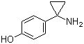structure of CAS# 1266158-02-4, 4-(1-Aminocyclopropyl)phenol