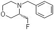 (3S)-3-(Fluoromethyl)-4-(phenylmethyl)morpholine molecular structure (CAS 1266238-75-8)