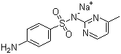 Sulfamerazine sodium molecular structure (CAS 127-58-2)